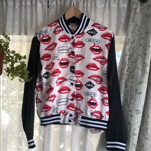 Anap Light Jacket lips 👄 print S